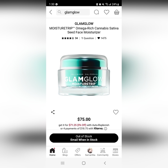 GLAMGLOW Moisturetrip - Picture 2 of 2